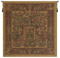 Crest and Fleur Belgian Tapestry