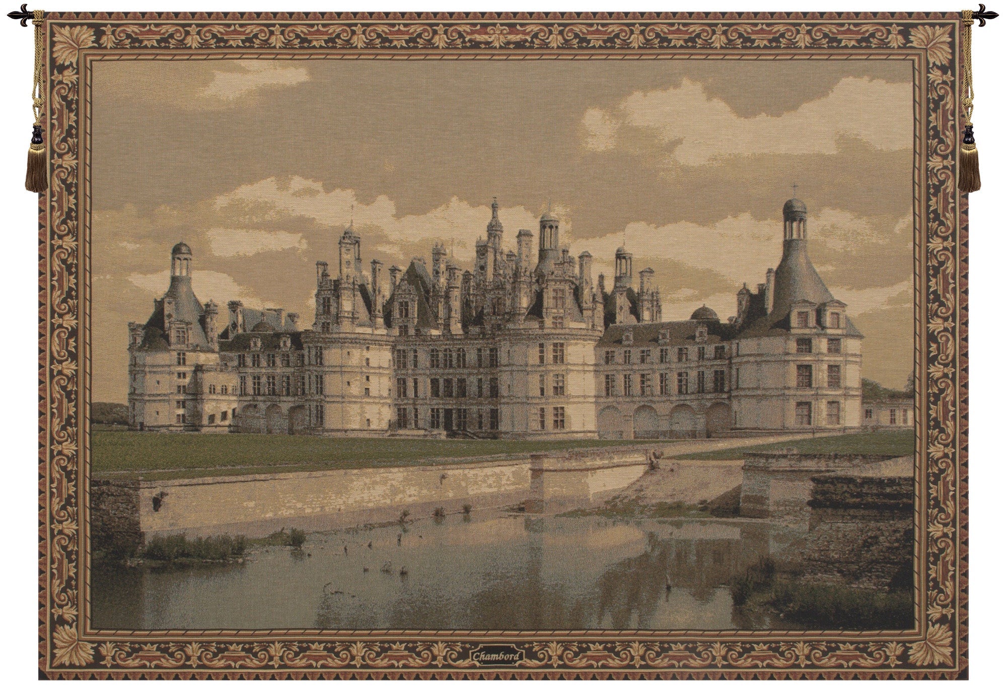 Chambord Castle II European Tapestry