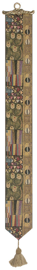 The Kiss III European Tapestry Bell Pull