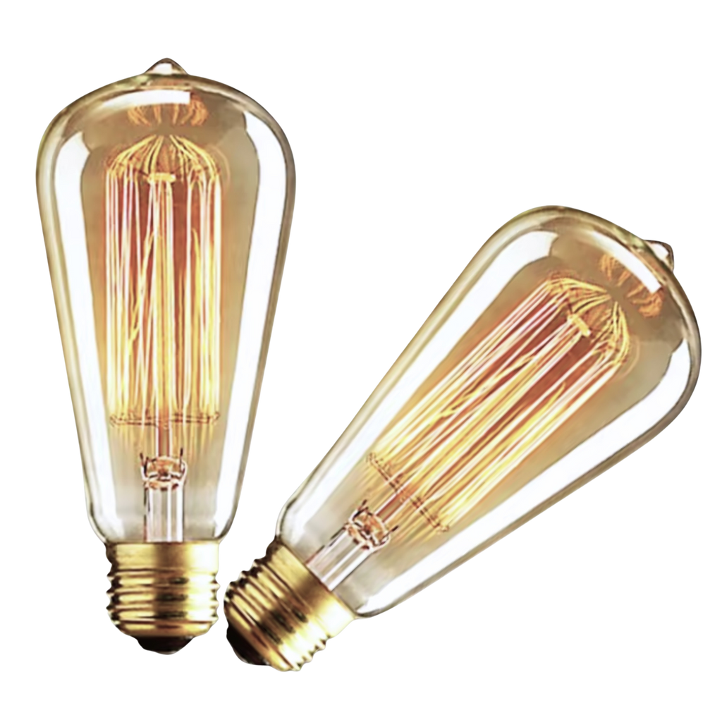 2 Pack - Dimmable Incandescent Teardrop 60W
