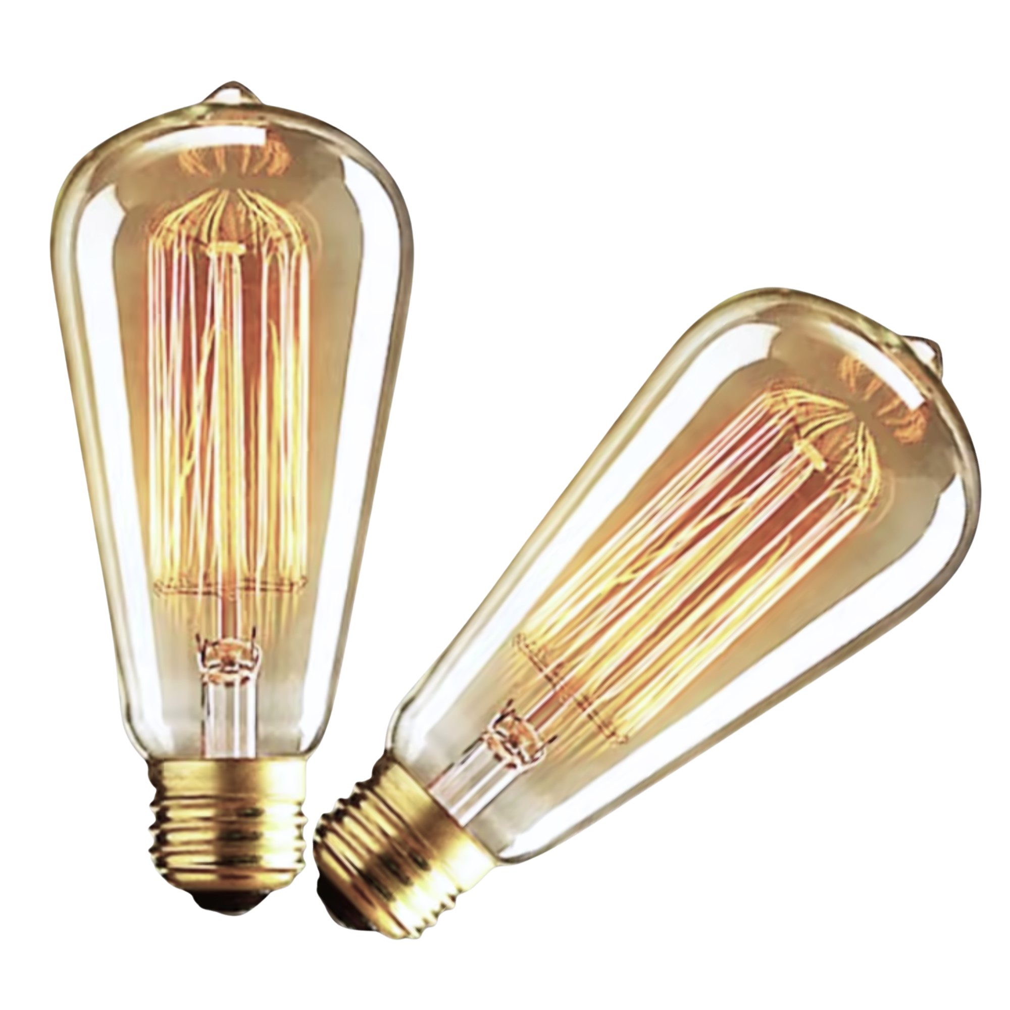 2 Pack - Dimmable Incandescent Teardrop 60W