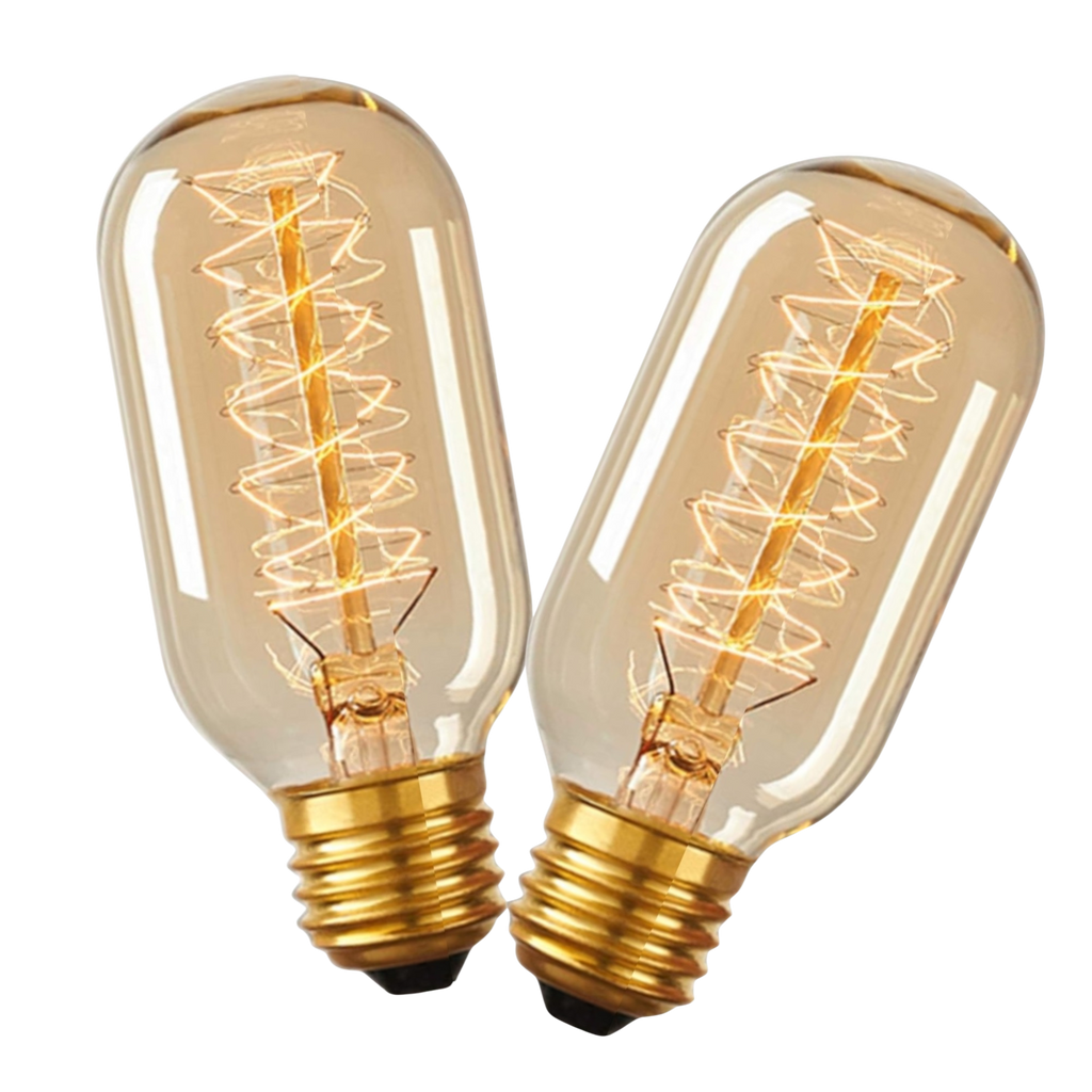 2 Pack - Dimmable Incandescent Tube 40W