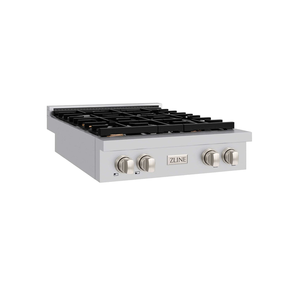 ZLINE 30" Paramount Gas Rangetop Stainless Steel Brass Burners SRT-BR-30
