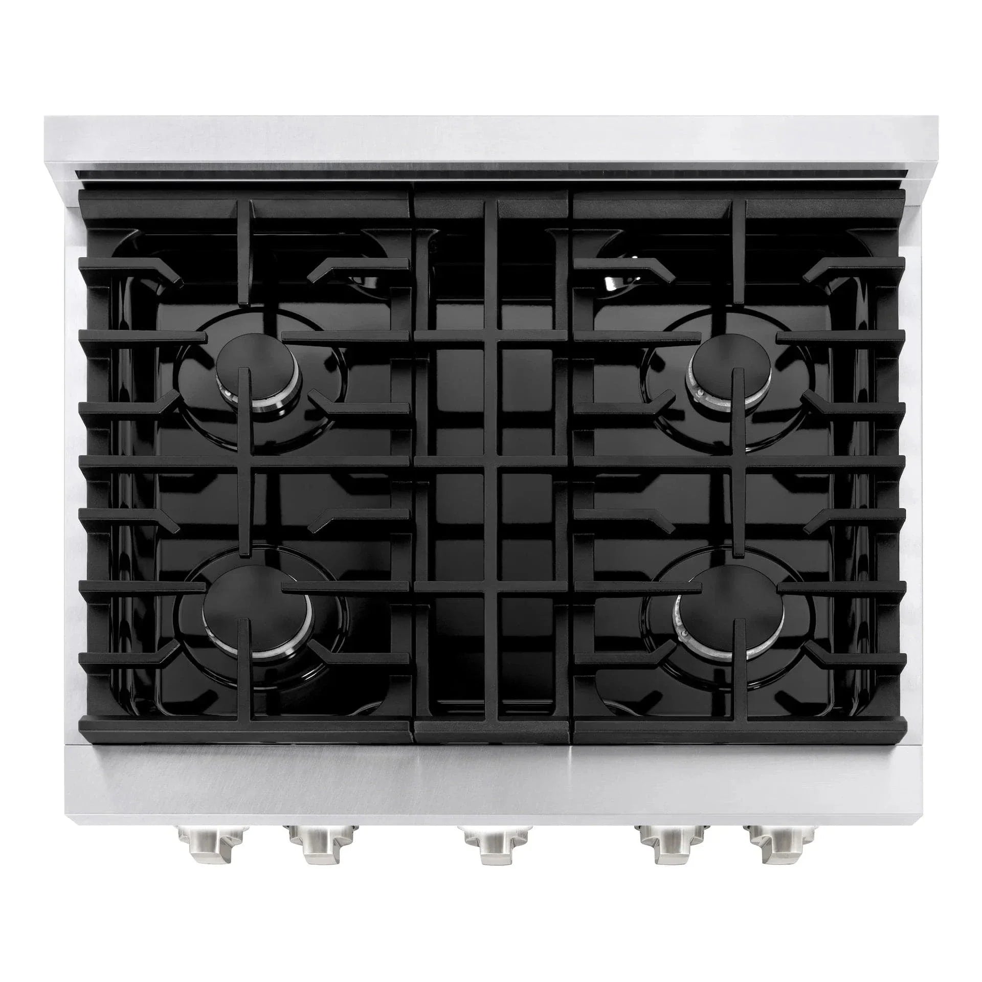 ZLINE 30"Gas Range, Convection Gas Oven, DuraSnow® Black Matte, SGRS-BLM-30