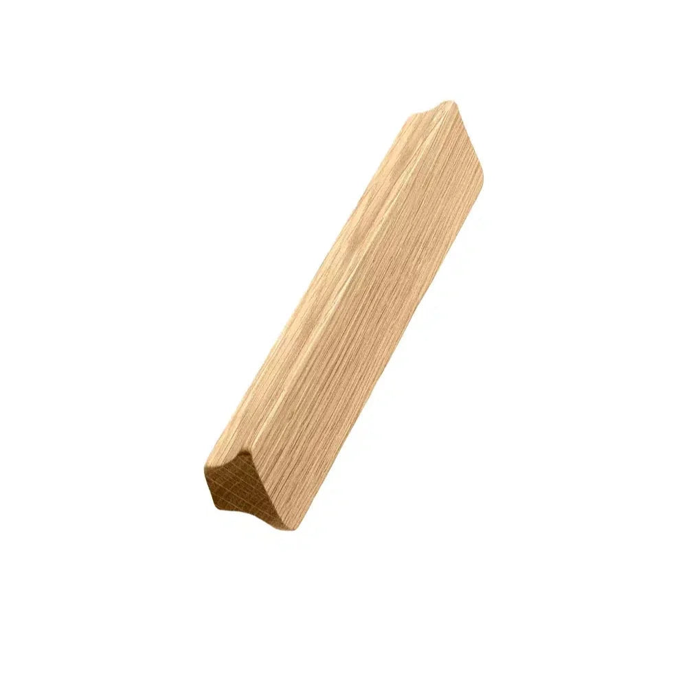 Lacquered Oak Wood "Ante" Drawer Pulls