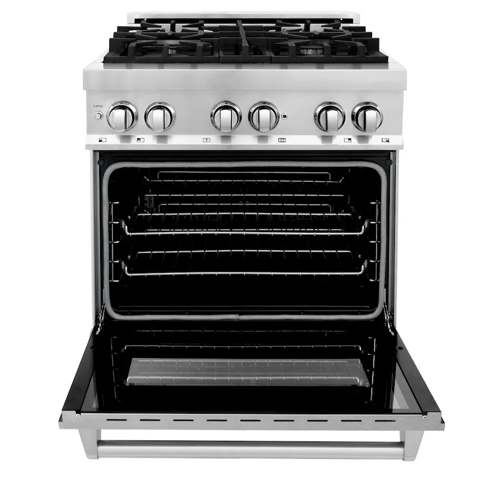 ZLINE 30" Bundle Range RA-SN-30 & Range Hood KB-30, 2KP-RASNRH30