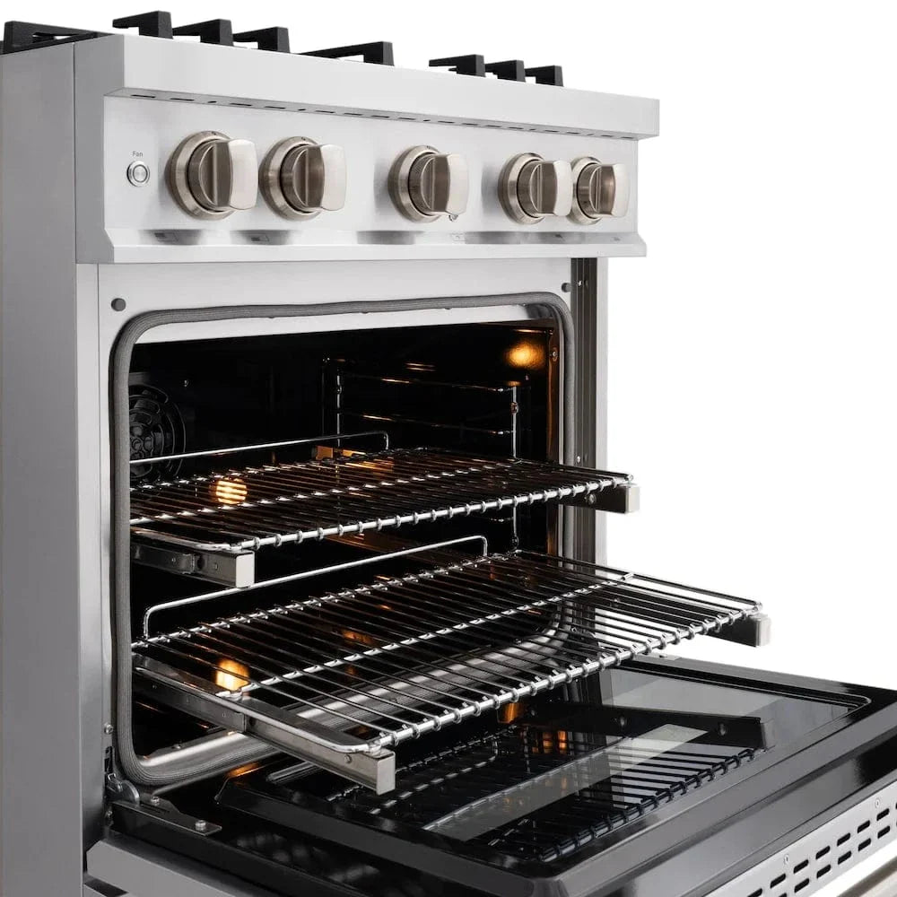 ZLINE 30"Classic Gas Range, Convection Gas Oven, Stainless Steel, CGR30