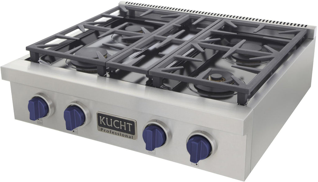 Kucht 30" 4 Burners Stainless Propane Cooktop KFX309T/LP-B