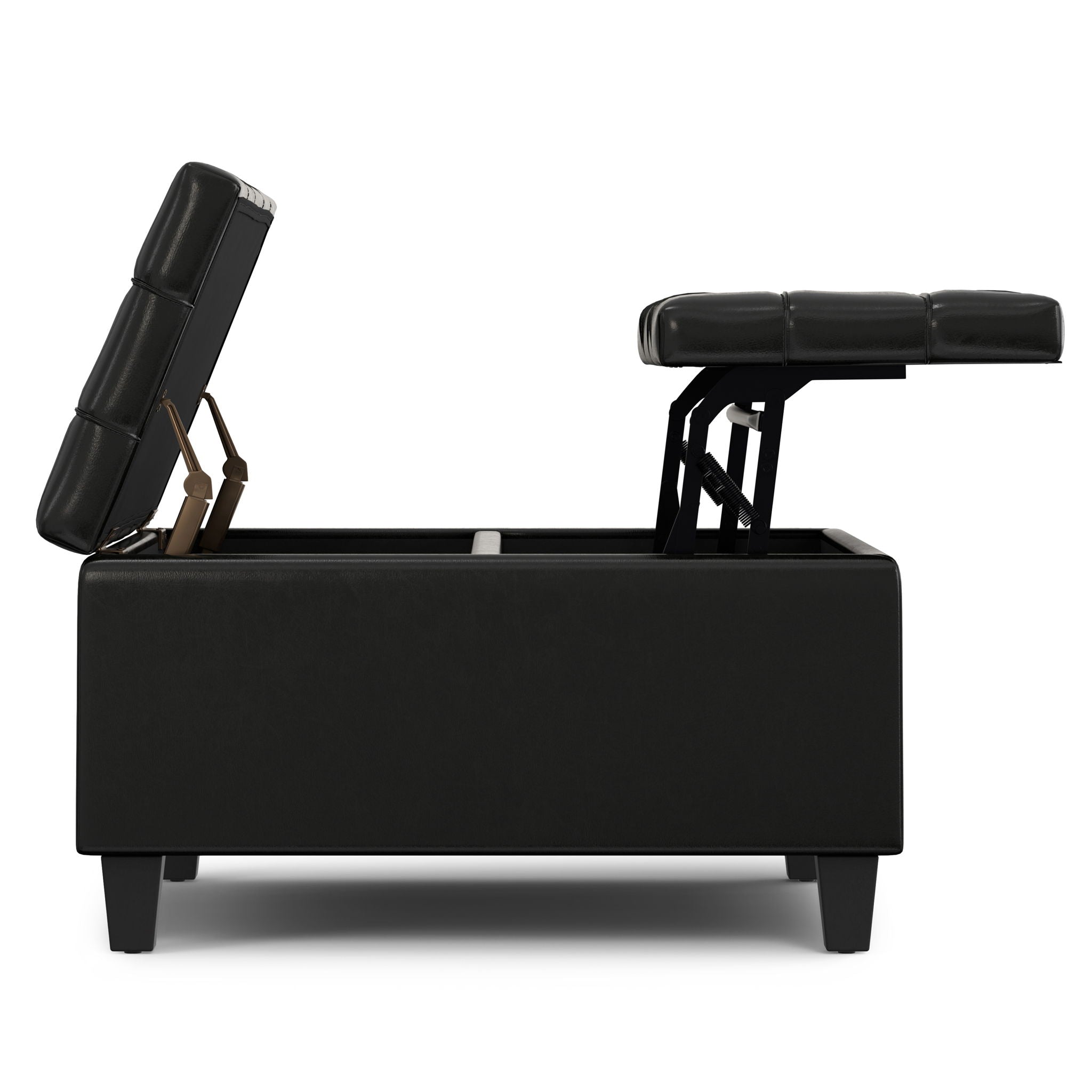 Harrison - Upholstered Coffee Table Storage Ottoman