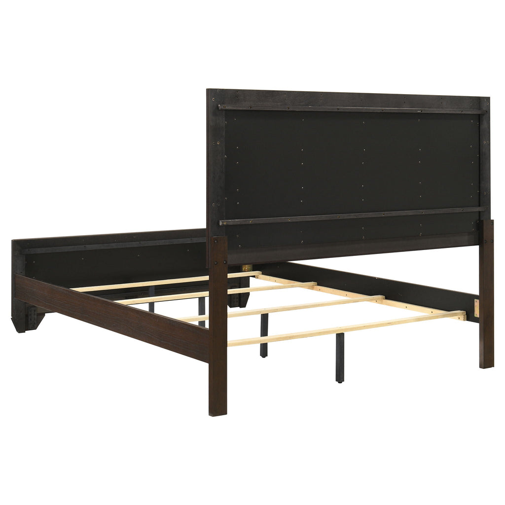 Kauffman 5-piece Queen Bedroom Set Dark Cocoa