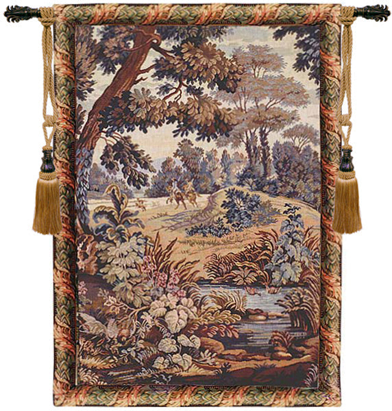 Horsemen Depart Battuta Italian Tapestry