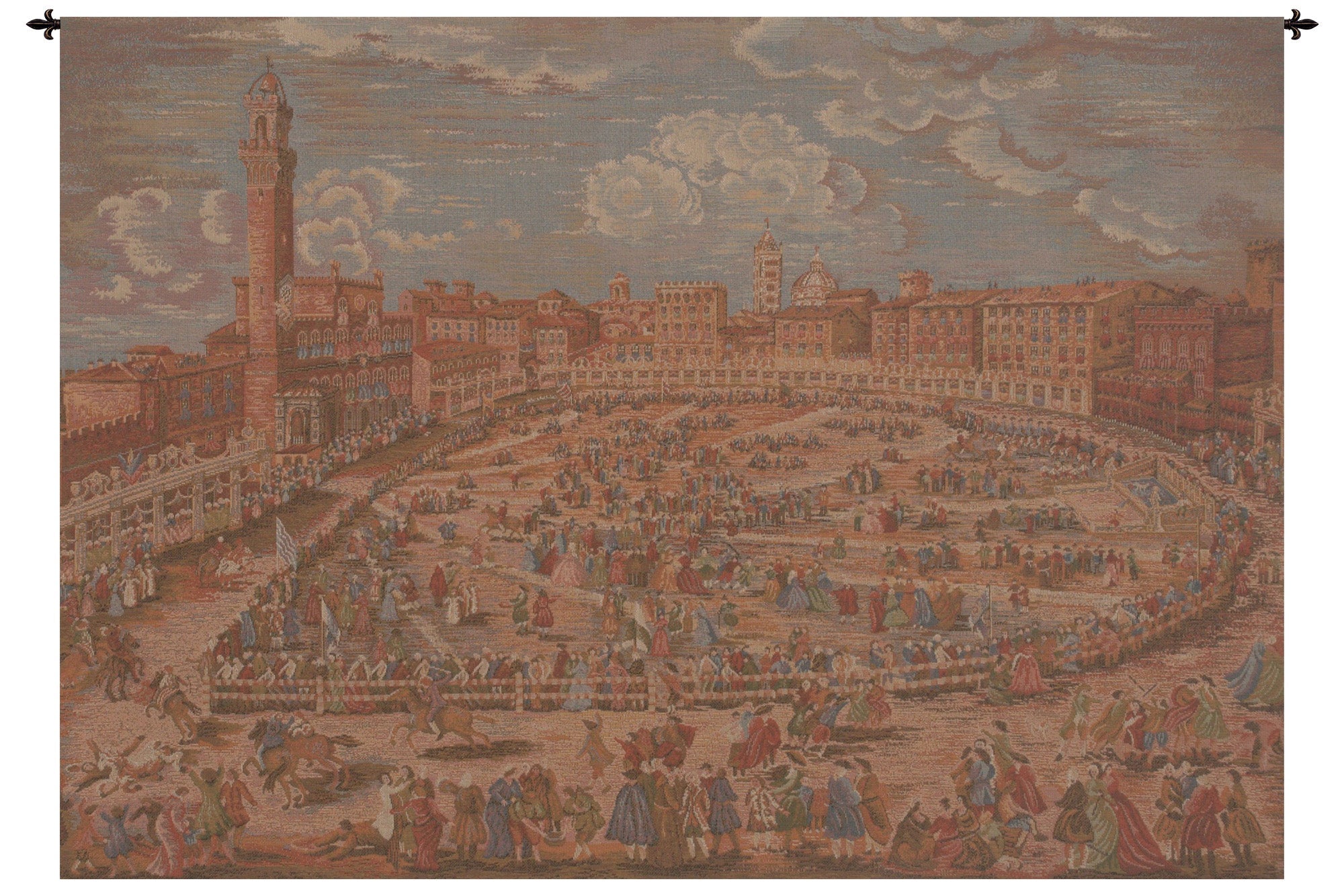 Siena Town Square Italian Tapestry