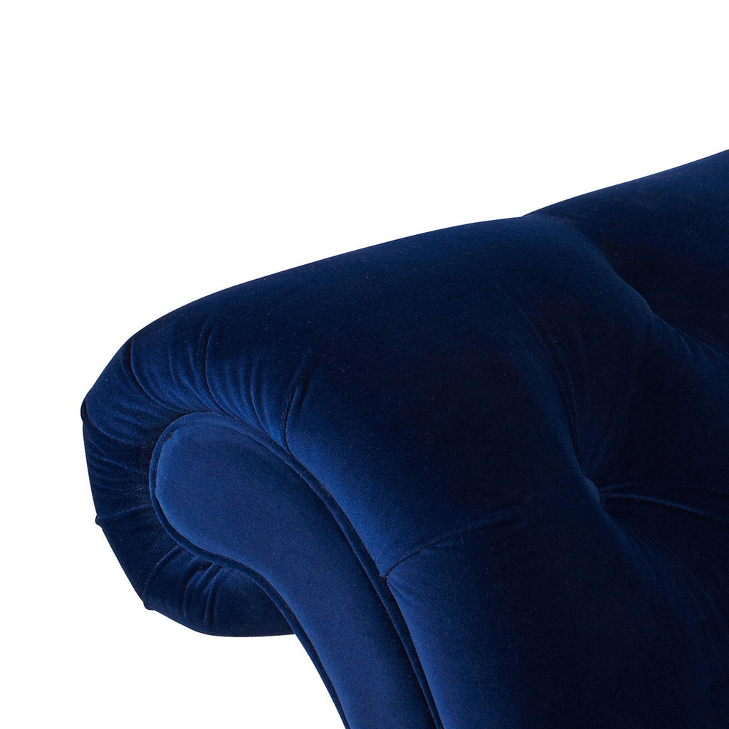 Samuel - Tufted Roll Arm Chaise Lounge