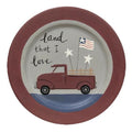 Land That I Love Plate 11.5" (Pack of 2)