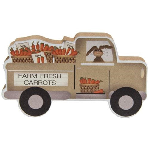 Farm Fresh Carrots Chunky Truck (Pack of 4)