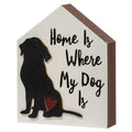 Home Is Where My Dog Is Chunky House (Pack of 4)
