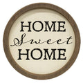 Home Sweet Home Circle Frame (Pack of 2)