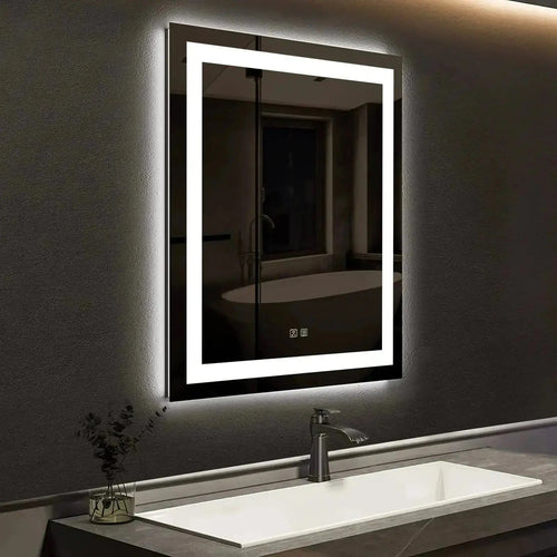 24 x 32  Inch Center Glow LED Bathroom Mirror