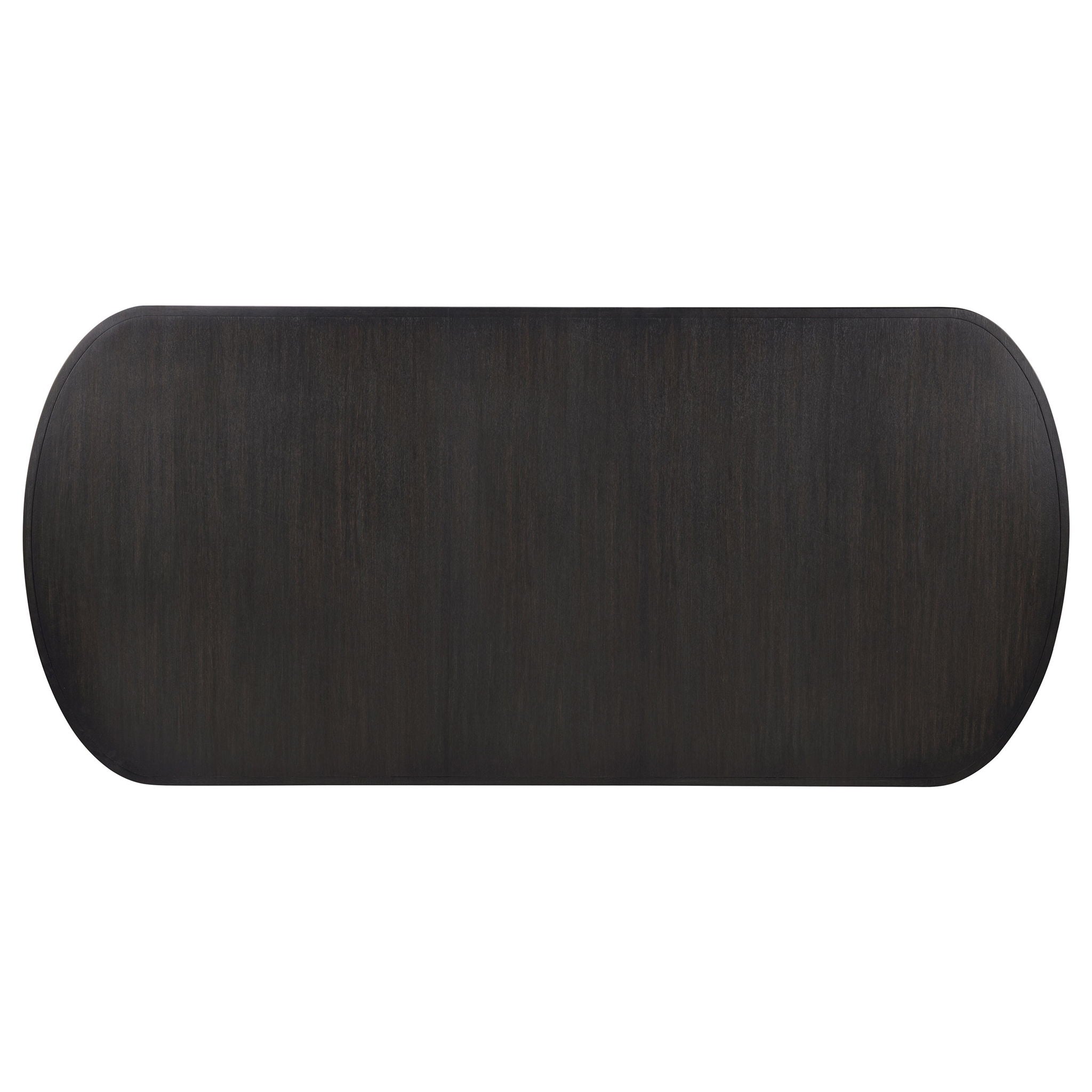 Leandro 9-piece Rectangular Dining Table Set Burnished Black
