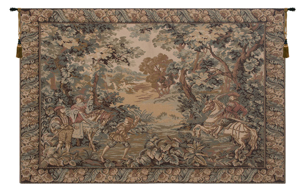 Hunting Scene Fersan Tapestry Wall Hanging