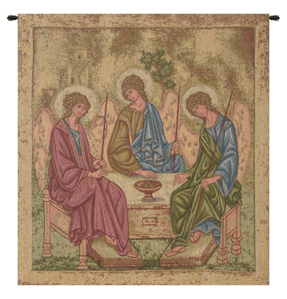 Holy Trinity Icon Italian Tapestry