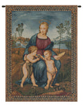 Madonna del Cardellino II Italian Tapestry