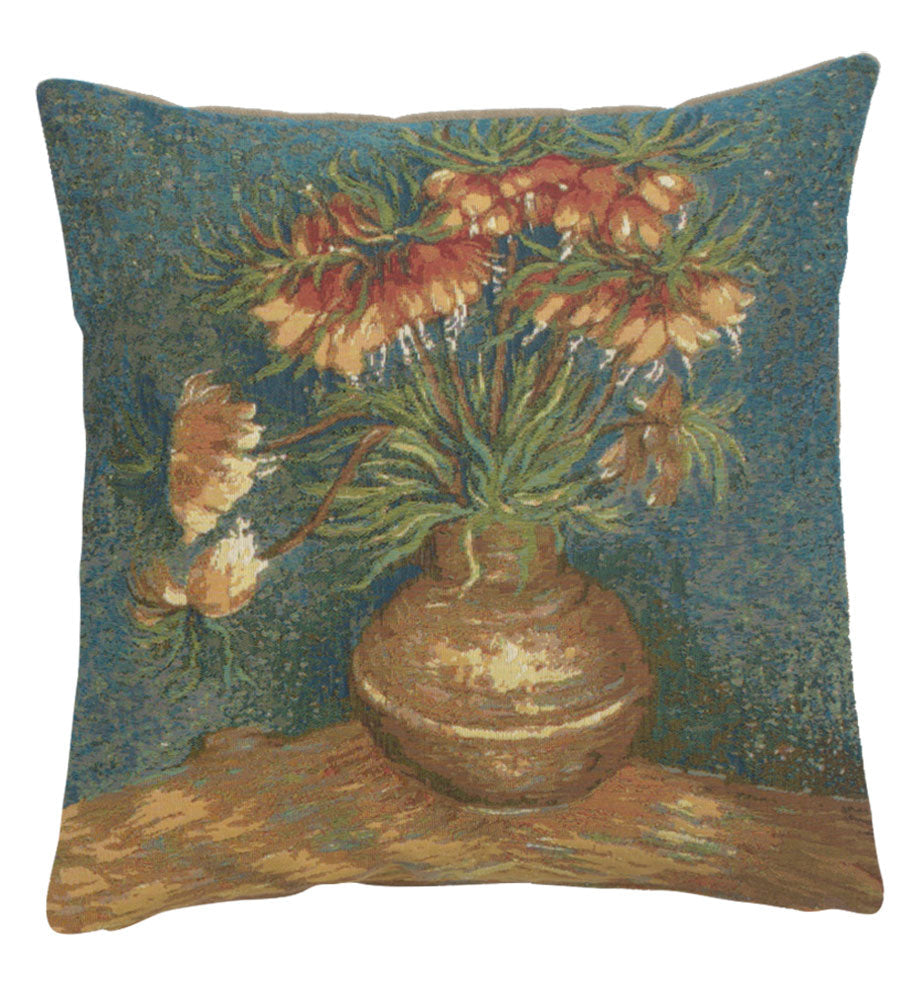 Lilies by Van Gogh French Cushion