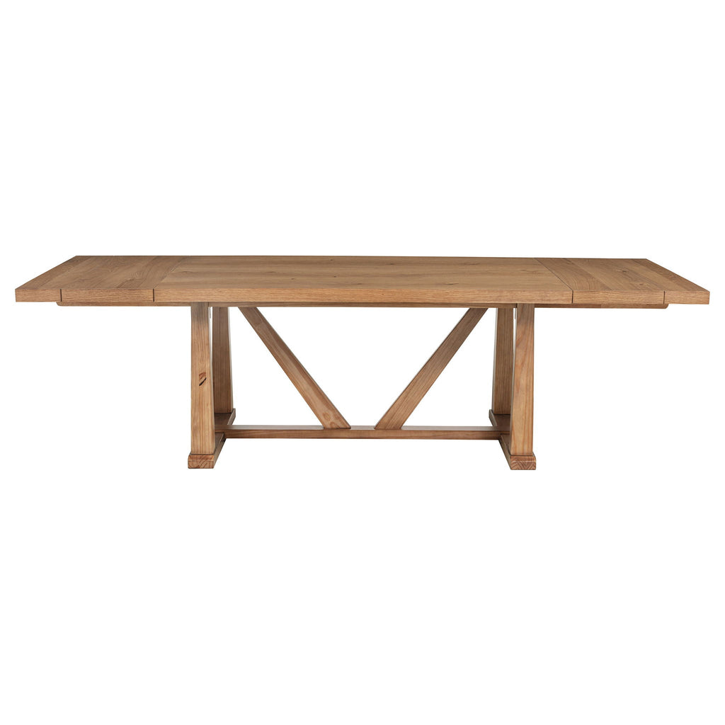 Middleton 10-piece Extension Leaf Dining Set Natural Brown