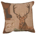 Deer Doe and Stag French Cushion