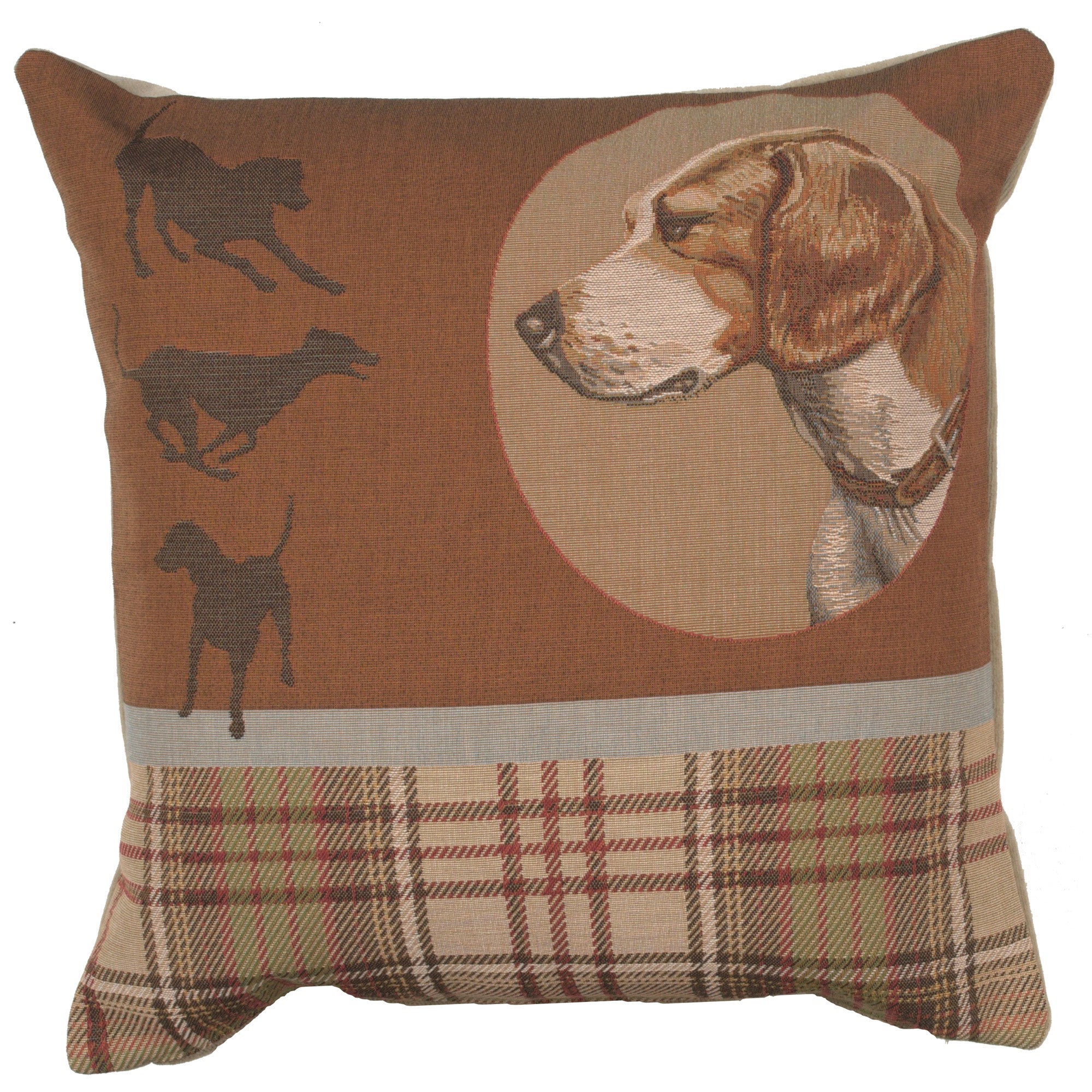 Scottish Dogs French Cushion