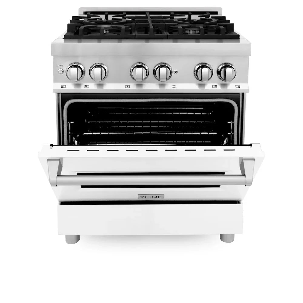 ZLINE 30" Bundle Range RA-WM-30 & Range Hood KB-30, 2KP-RAWMRH30