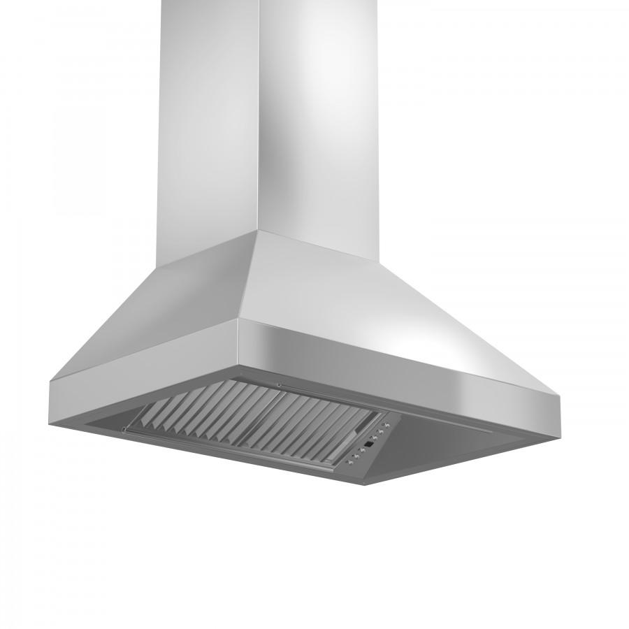 ZLINE 48" Remote Blower, Stainless Wall Range Hood, 597-RS-48-400