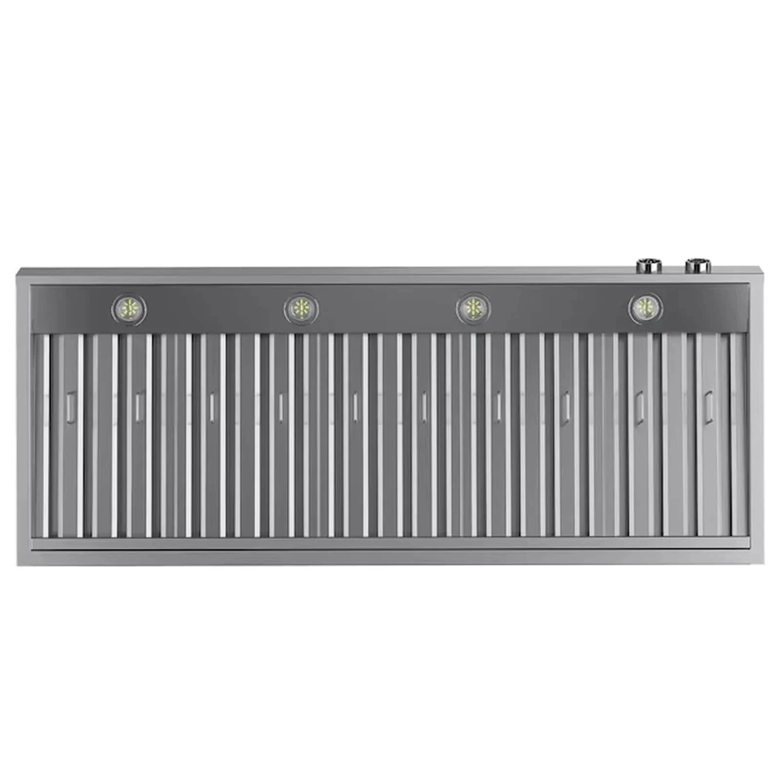 Kucht 60" Ducted Under Cabinet Range Hood Stainless Steel with Digital Controls KRH600-SS