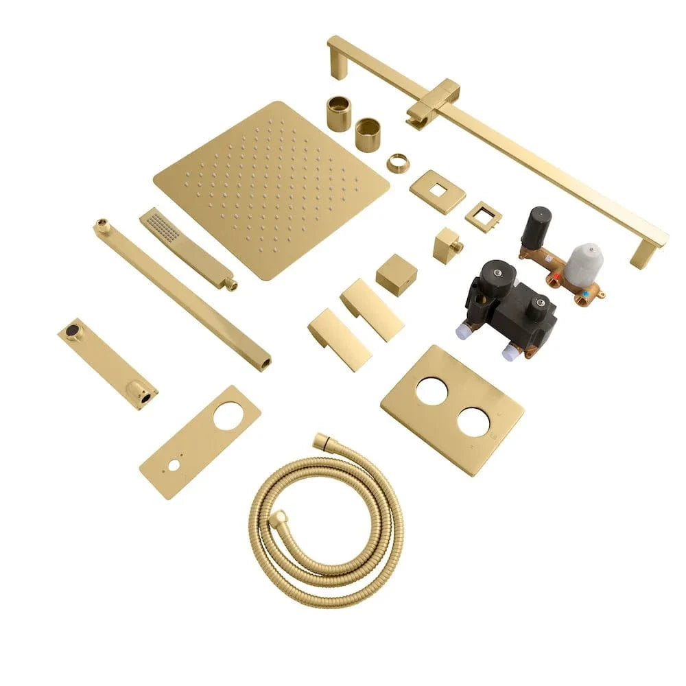 ZLINE Bliss Shower System Oversized Shower Head, BLS-SHS12-CB