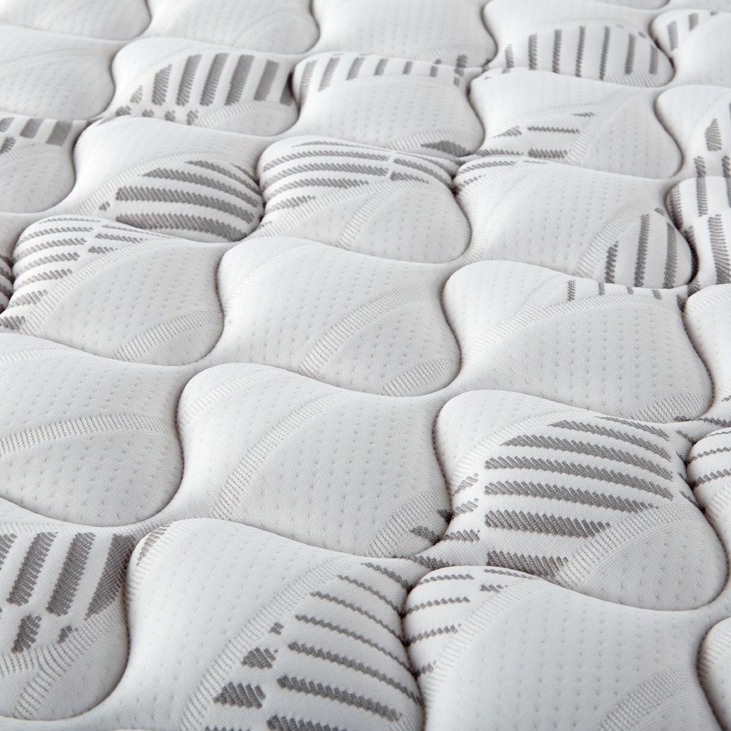 Hayes Queen Firm Tight Top Hybrid Mattress White