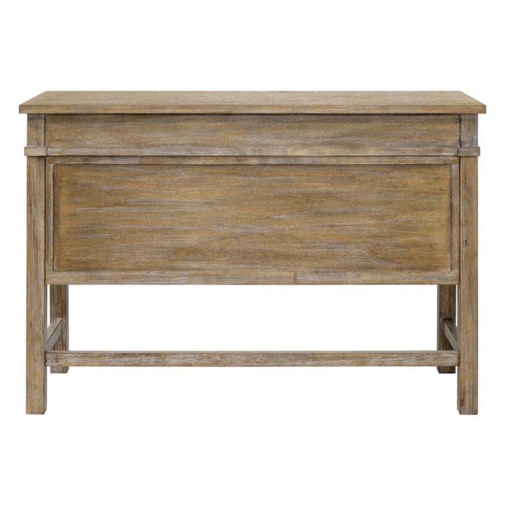 Belfast - Occasional Table With 2 Drawers - Reclaimed Natural