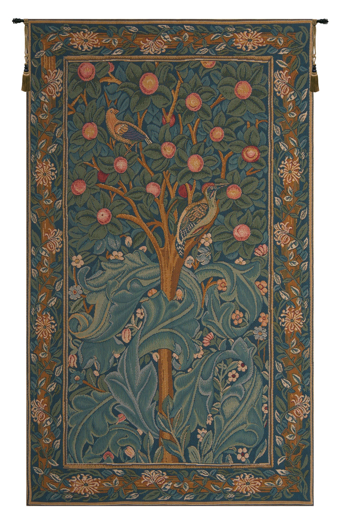 Woodpecker without Verse French Tapestry