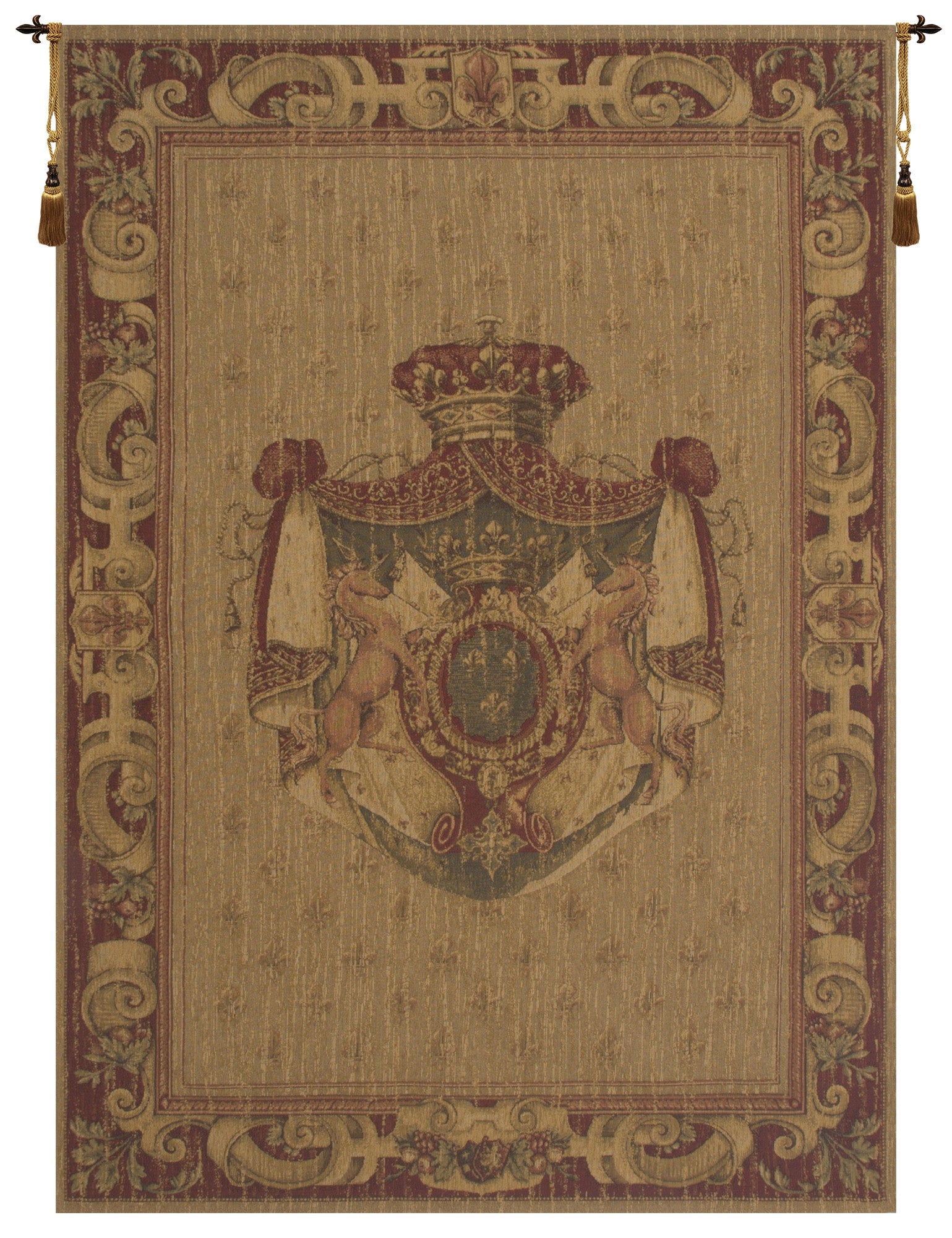 Blason Angouleme Belgian Tapestry