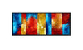 Color Ribbons Canvas Wall Art