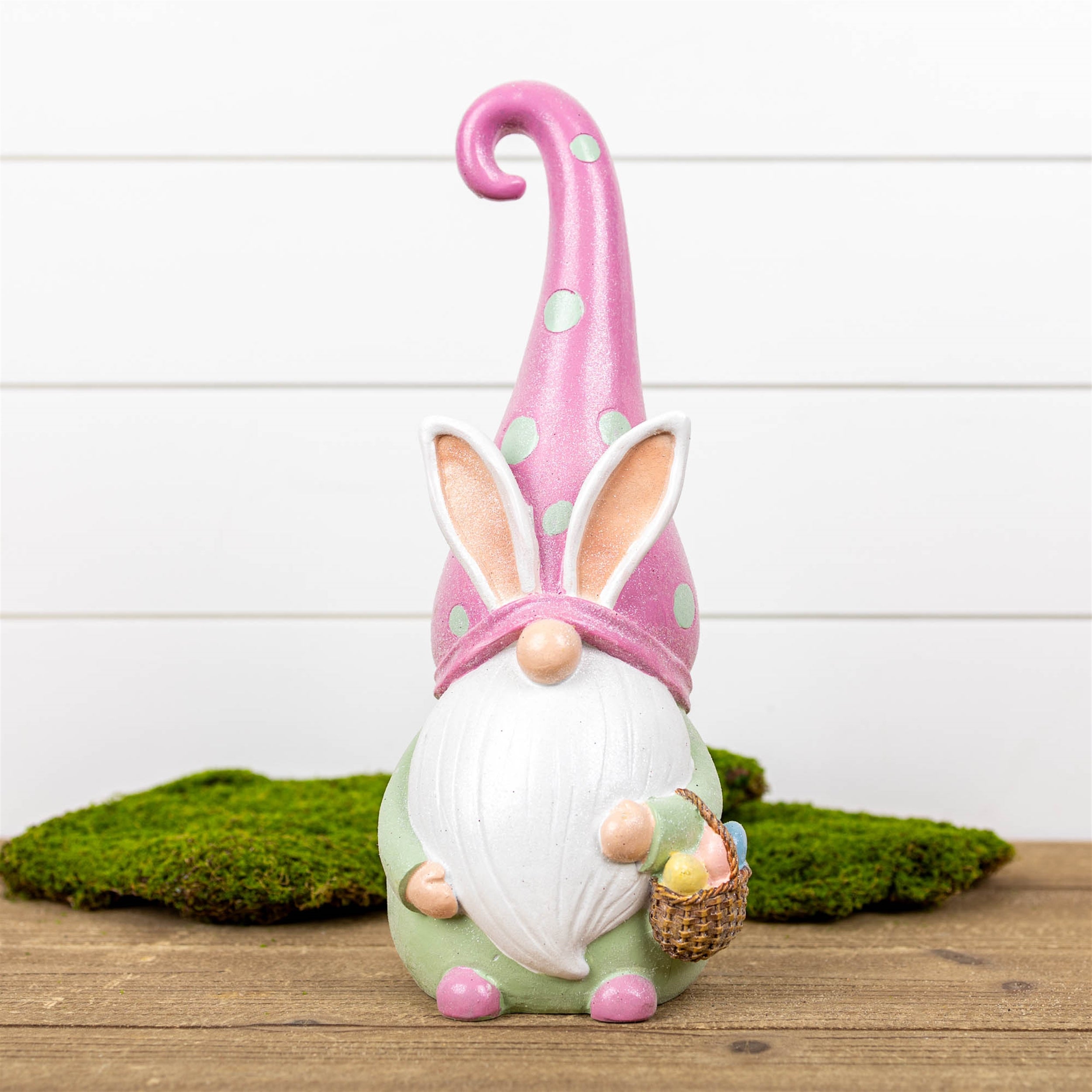 Easter Gnome Figurine 13"H