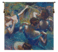 Blue Dancers Belgian Tapestry Wall Art