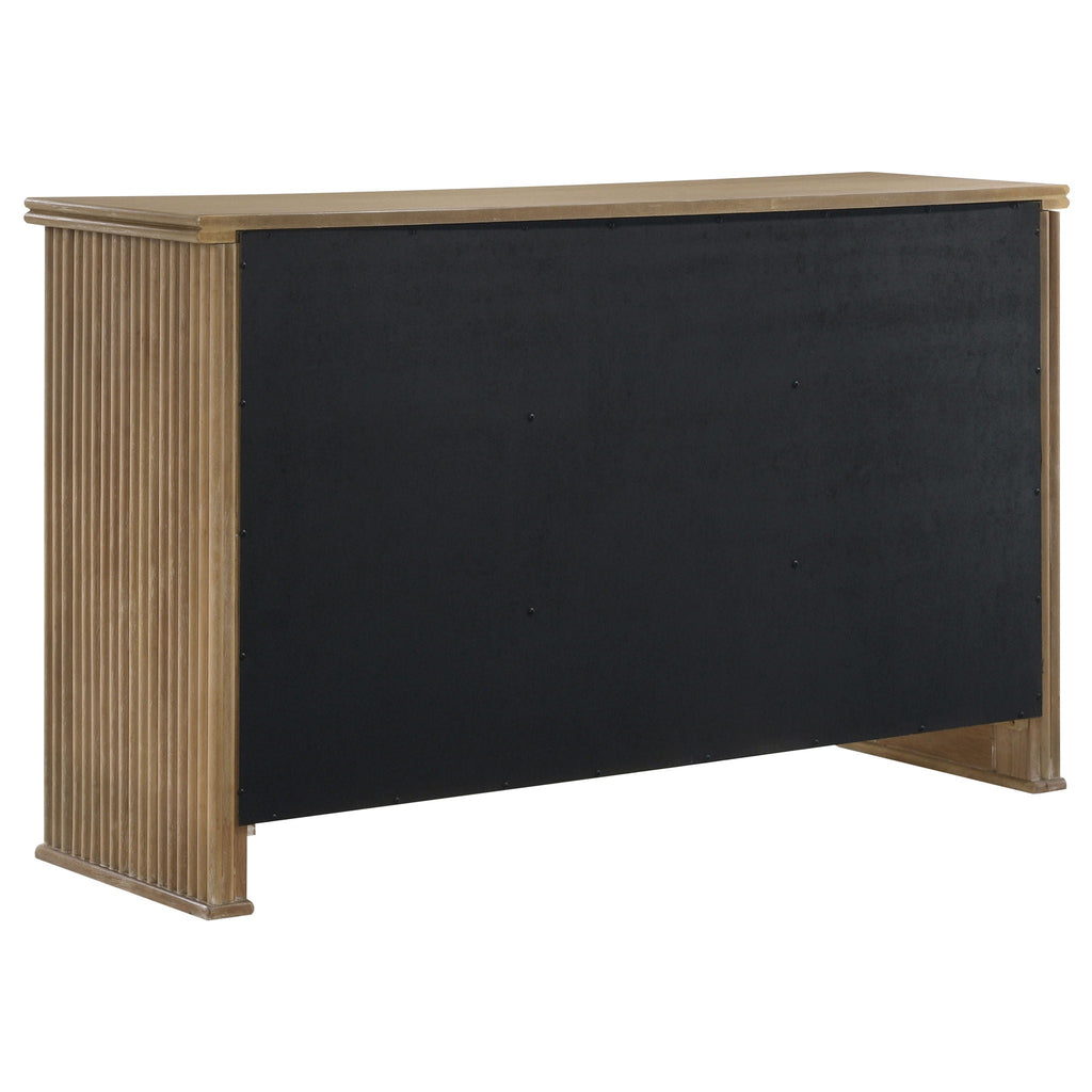 Adina 3-door 59-inch Sideboard Server Distressed Light Brown