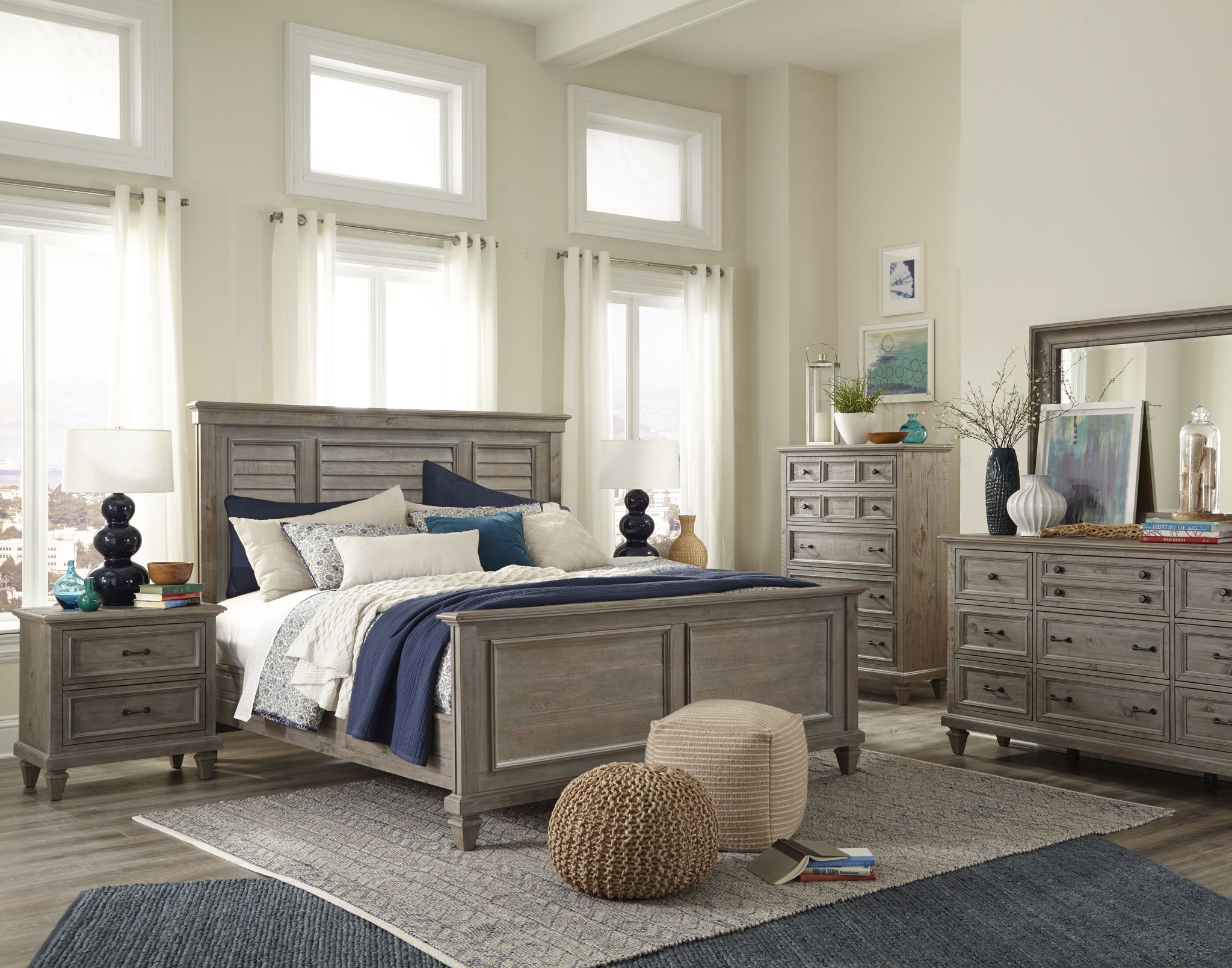 Lancaster - Complete Shutter Panel Bed