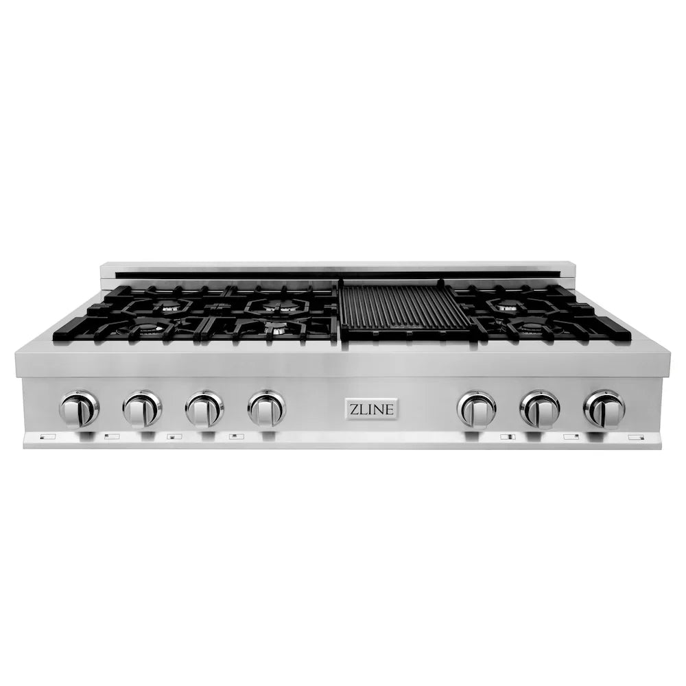 ZLINE 48" Bundle Range Top RT48 & Wall Oven AWD-30, 2KP-RTAWD48