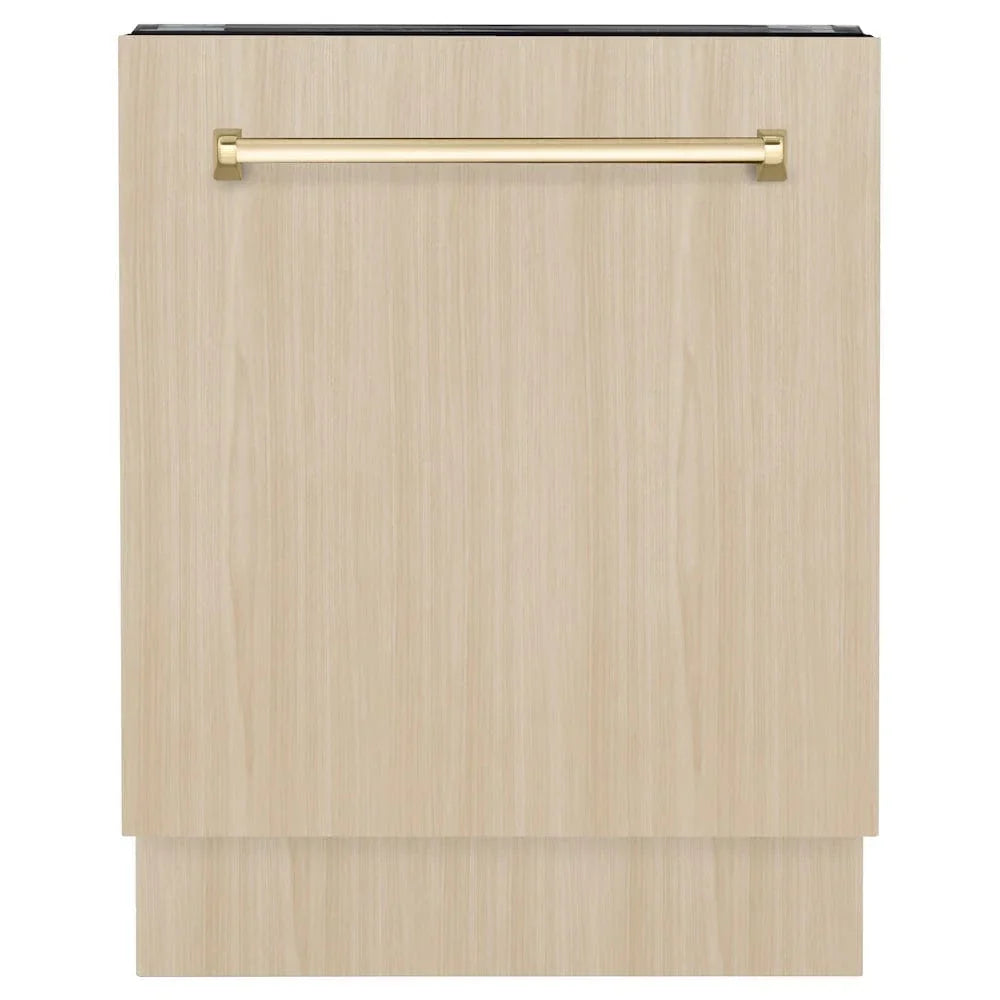 ZLINE Autograph 24" Dishwasher Stainless, Gold DWVZ-24-G