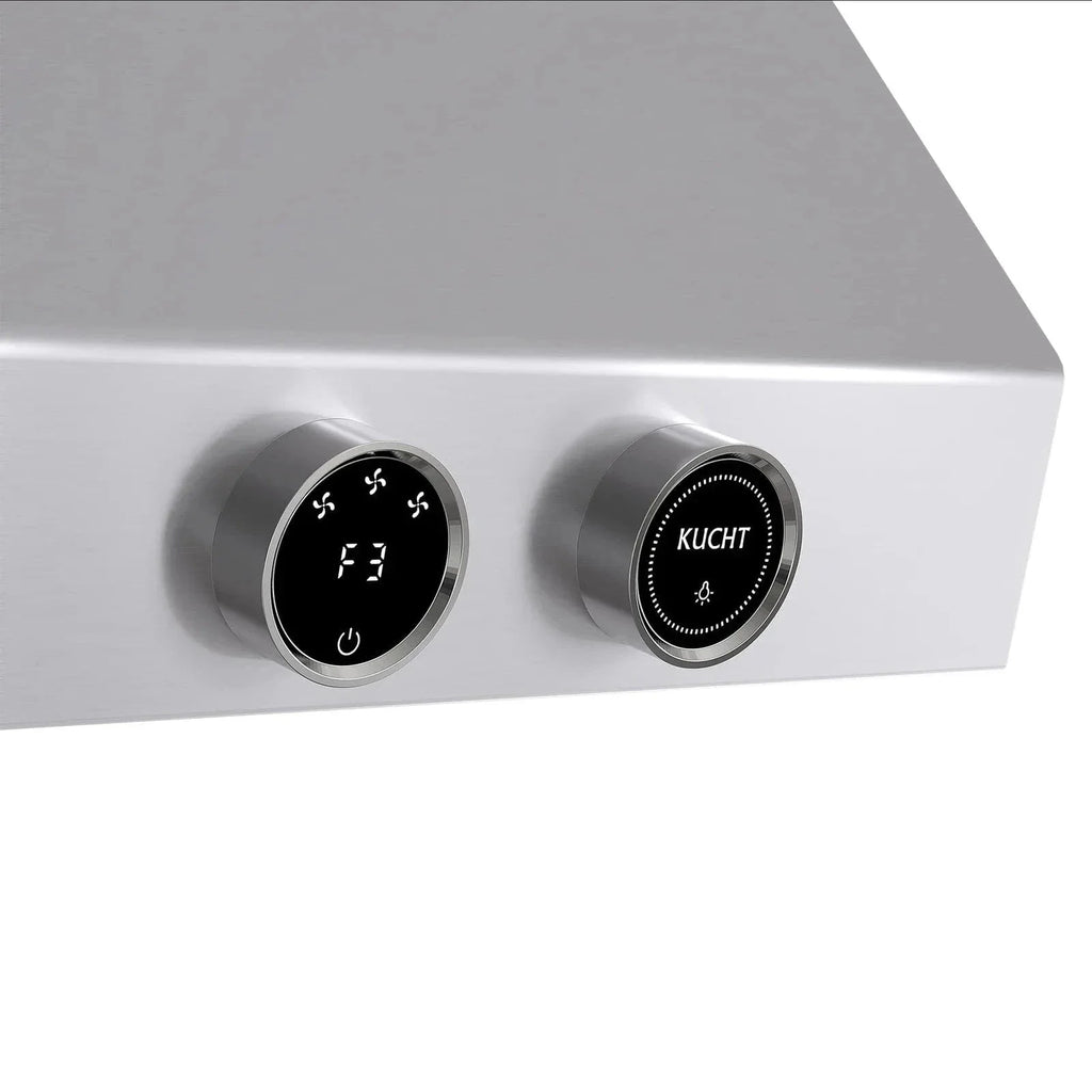 Kucht 30" Ducted Under Cabinet Range Hood Stainless Steel with Digital Controls KRH300-SS