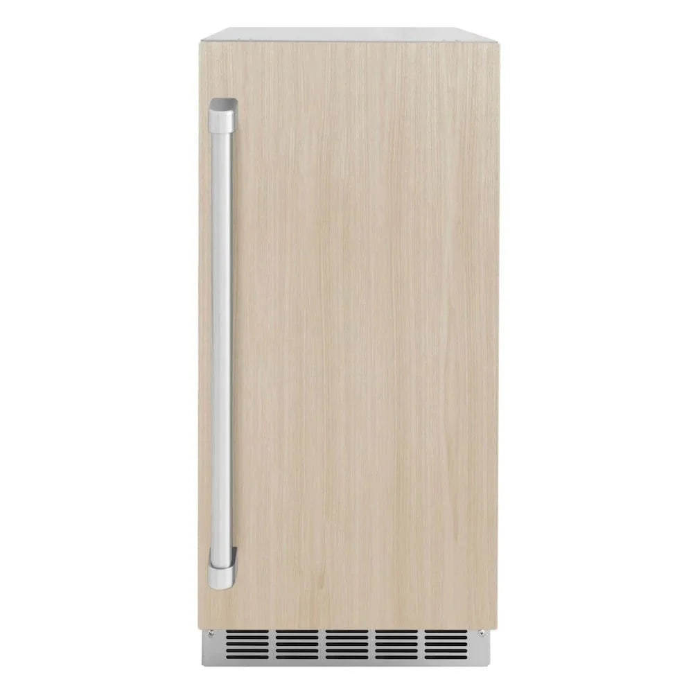 ZLINE 15" Touchstone Gourmet Ice Maker Drain Pump Panel Ready Door IGMDP-15