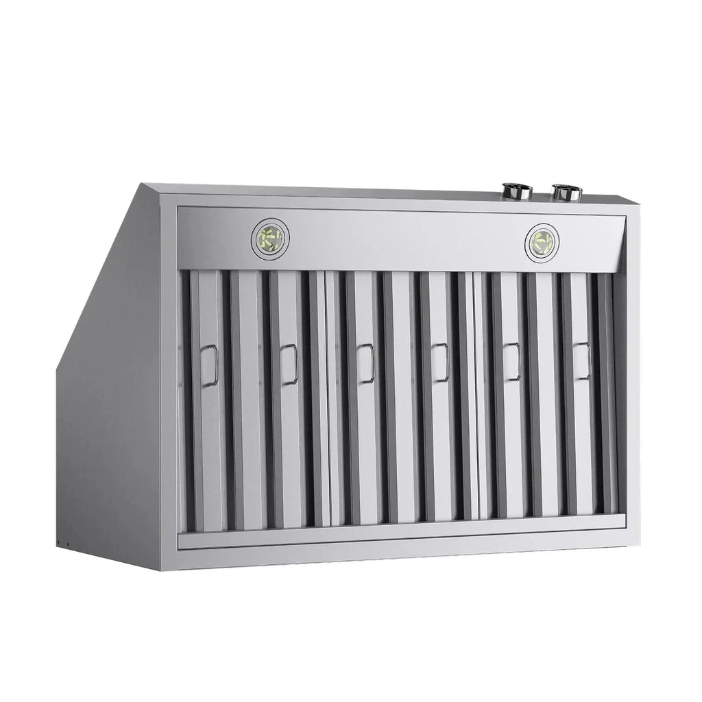 Kucht 36" Ducted Under Cabinet Range Hood Stainless Steel with Digital Controls KRH360-SS