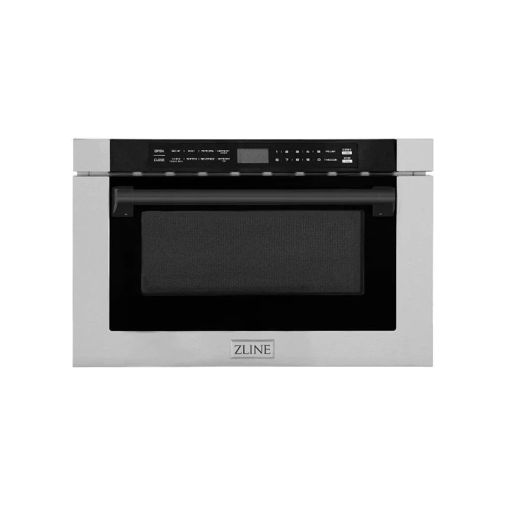 ZLINE 24" Microwave Drawer, Stainless Steel, Bronze MWDZ-1-H-MB