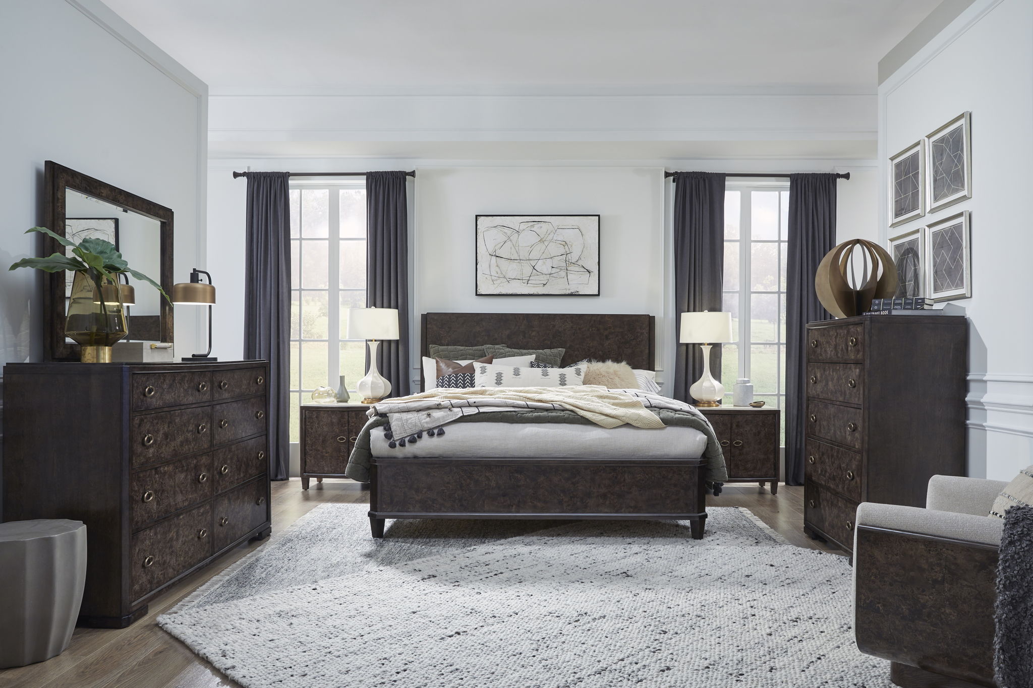 Rowan - Door Nightstand - Espresso